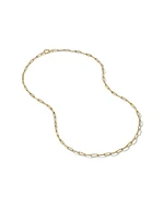 Chain Link Necklace 18K Yellow Gold