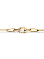 Chain Link Necklace 18K Yellow Gold