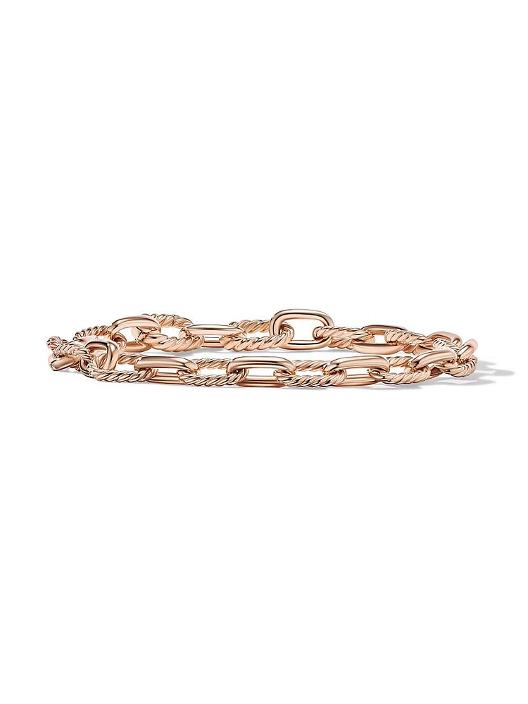 DY Madison Chain Bracelet 18K Rose Gold