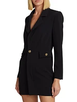 Jeanne Crepe Blazer Dress