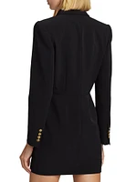 Jeanne Crepe Blazer Dress