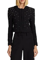 Alani Pearl Tweed Blazer