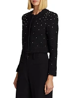 Alani Pearl Tweed Blazer