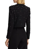 Alani Pearl Tweed Blazer