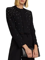 Alani Pearl Tweed Blazer