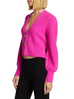 Monse Cropped Cardigan