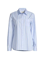 Bahamas Striped Button-Front Shirt