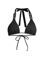 Chain Halter Bikini Top