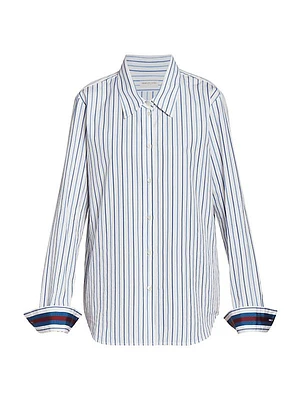 Celina Striped Cotton Shirt