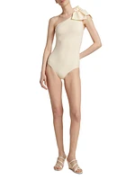 Twisted Bow One-Piece Swimsuit