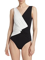 Classic Filly Colorblocked One-Piece Swimsuit