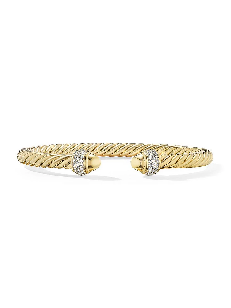 Cable Bracelet 18K Yellow Gold