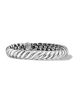 Sculpted Cable Bracelet Sterling Silver