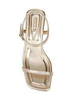 Coco 60MM Metallic Leather Sandals