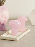 Small Rose Quartz Mushroom