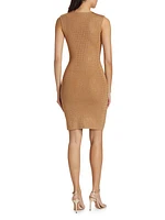 Sasha Diamante Knit Minidress