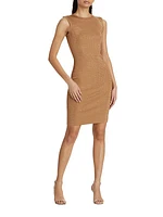 Sasha Diamante Knit Minidress