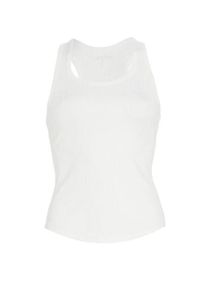 Ribbed U-Neck Tank Top