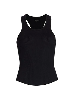 Rib-Knit Racerback Tank