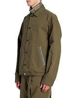 Ripstop Cotton-Blend Field Jacket