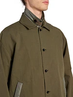 Ripstop Cotton-Blend Field Jacket