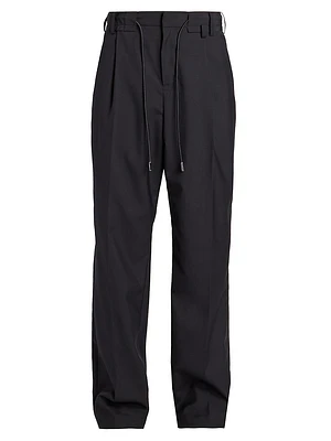 Drawstring Suiting Pants