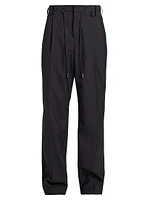 Drawstring Suiting Pants