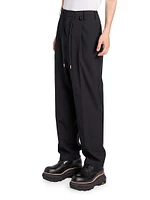 Drawstring Suiting Pants