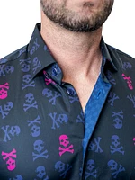 Fibonacci Skull Line Shirt