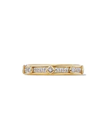 Modern Renaissance Band Ring 18K Yellow Gold