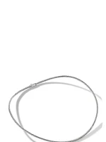 Sculpted Cable Necklace In Sterling Silver, 2.6mm