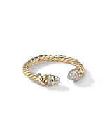 Petite Helena Open Ring 18K Yellow Gold