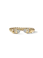 Petite Helena Open Ring 18K Yellow Gold