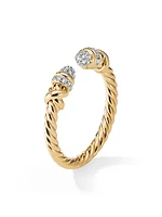 Petite Helena Open Ring 18K Yellow Gold