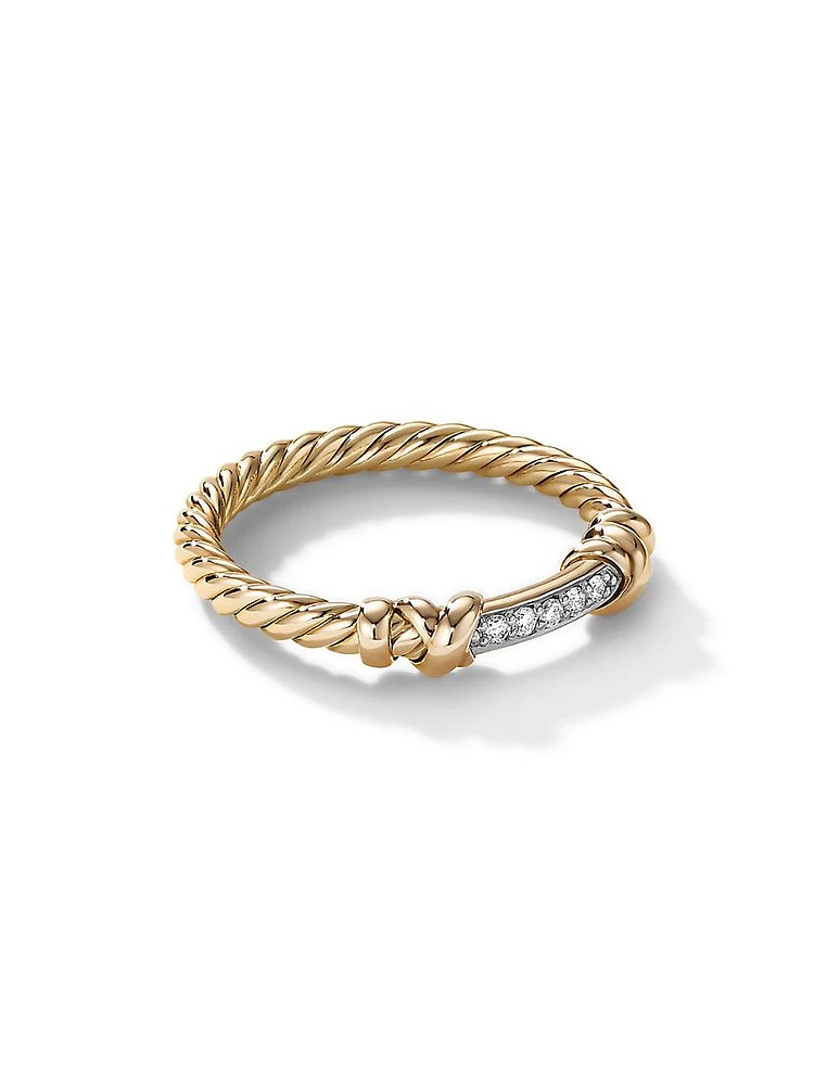 Petite Helena Wrap Ring 18K Yellow Gold