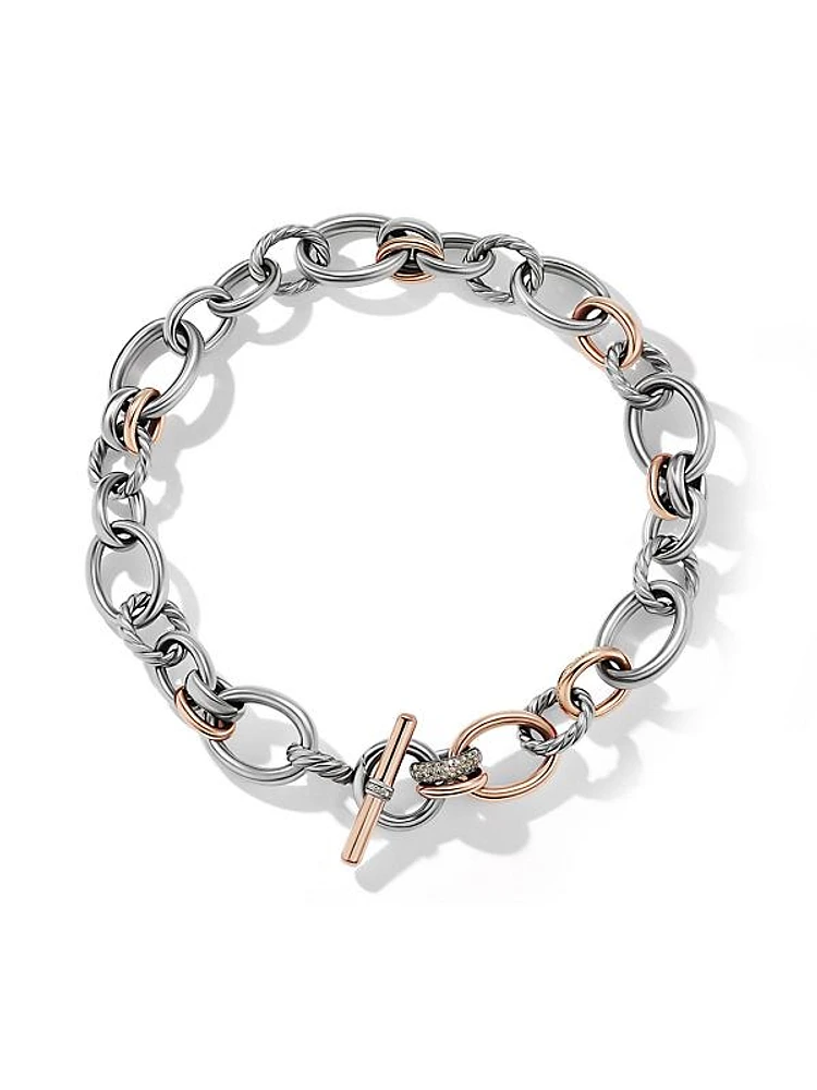 DY Mercer™ Melange Chain Necklace In Sterling Silver