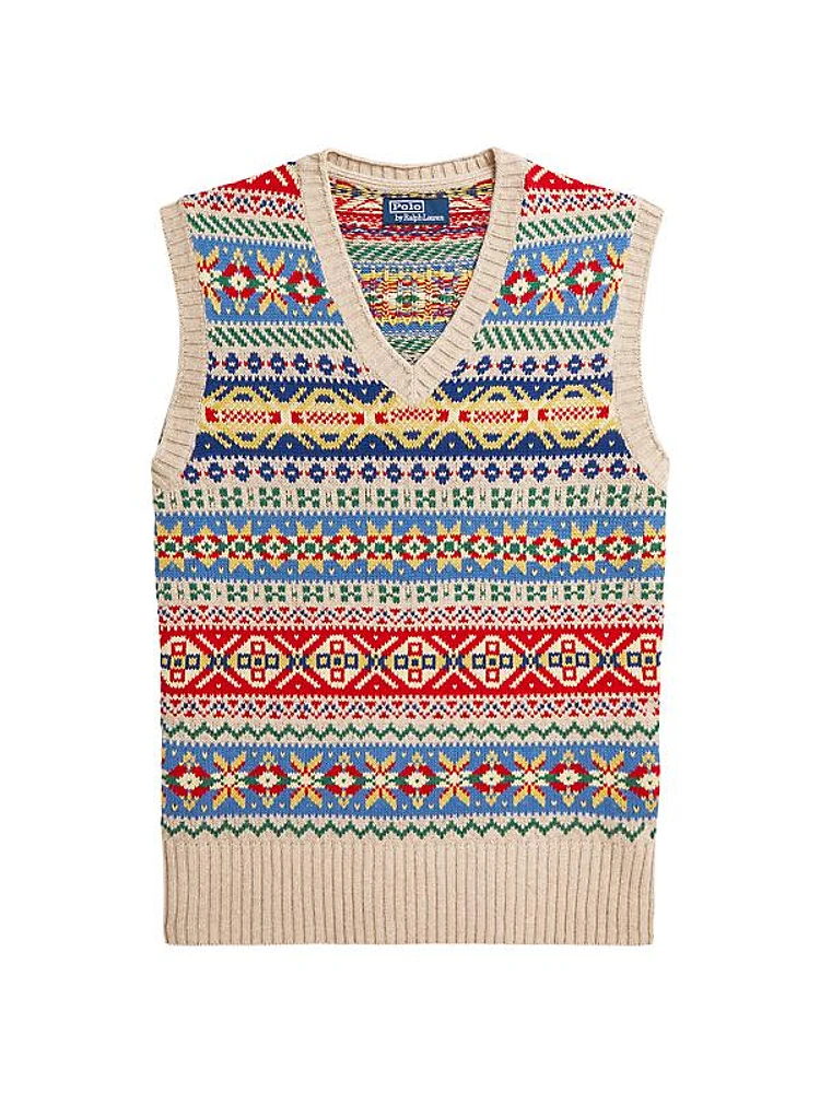 Fair Isle Sweater Vest