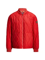 Quilted Bomber Jacket