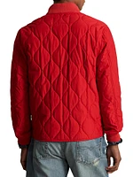 Quilted Bomber Jacket