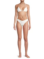 Vanessa Studded V-Cut Bikini Bottom