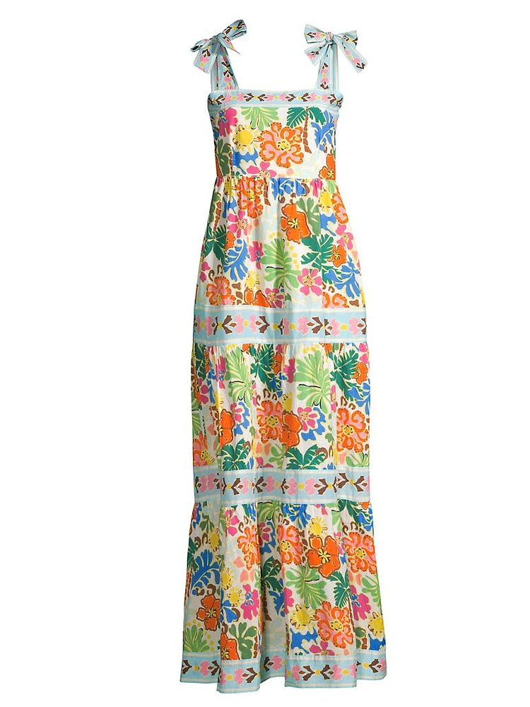 Charlotte Tiered Floral Maxi Dress