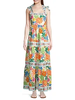 Charlotte Tiered Floral Maxi Dress