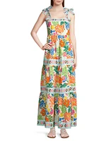 Charlotte Tiered Floral Maxi Dress