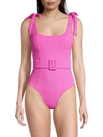 Sydney Belted One-Piece Swimsuit