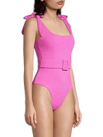 Sydney Belted One-Piece Swimsuit