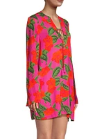 Luana Floral Caftan Cover-Up