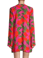 Luana Floral Caftan Cover-Up