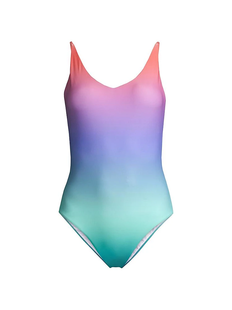 Reese Gradient One-Piece Swimsuit