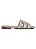 Bay Slide Leather Sandals