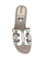 Bay Slide Leather Sandals